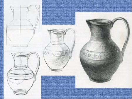 Поэтапное построение кувшина