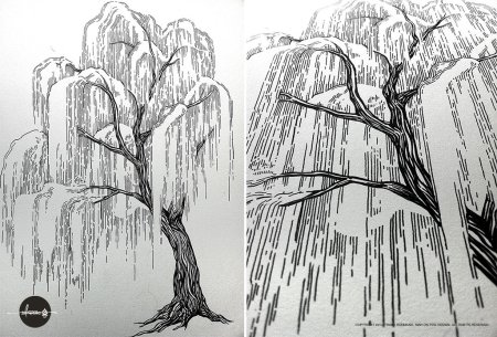 Ива стилизация