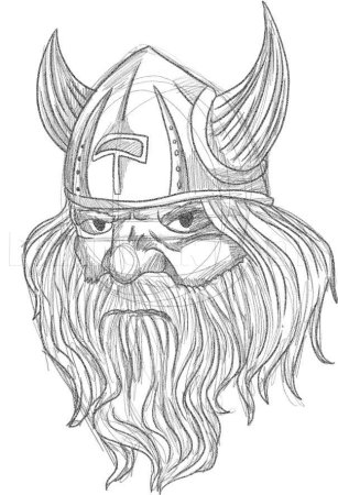 Викинг контурный