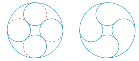 Рисунок из окружностей
