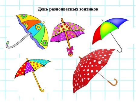 Рисование зонтики в подготовительной группе
