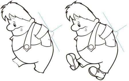 Карлсон карандашом