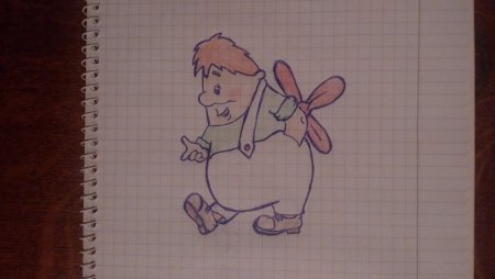 Карлсон рисунок