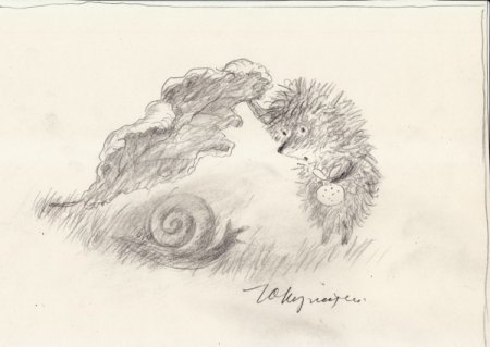 Ёжик в тумане иллюстрации Норштейна