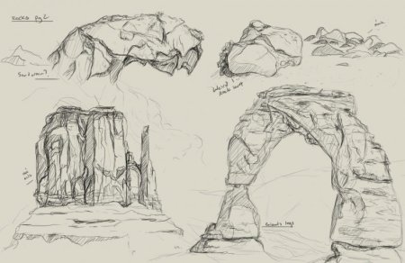 Камень рисунок карандашом