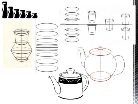 Линейно-конструктивное построение натюрморта