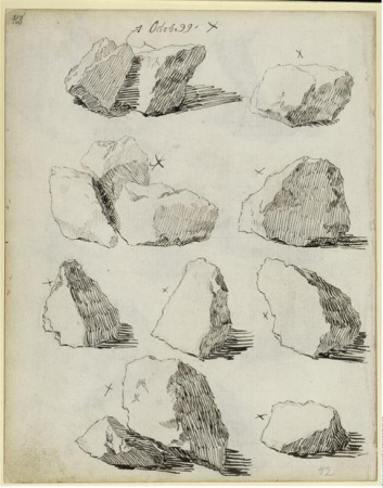 Зарисовки крупных камней