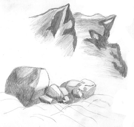 Поэтапное рисование морского пейзажа