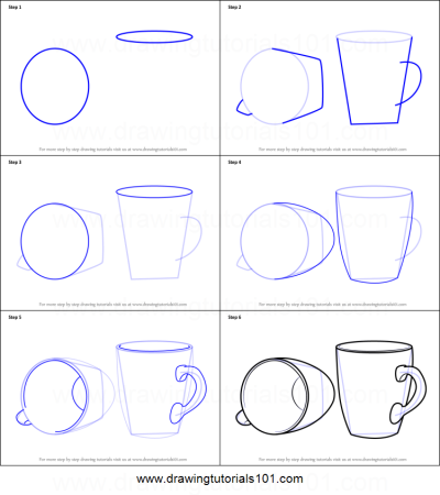 Поэтапное рисование вазы