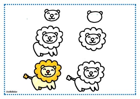 Как нарисовать Льва