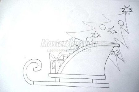Сани "Деда Мороза"