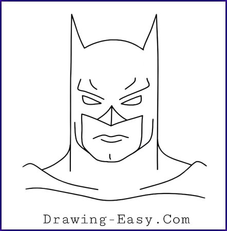 Бэтмен карандашом