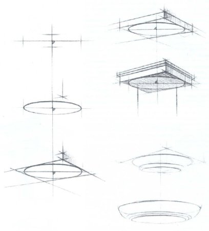 Дорическая Капитель Академический рисунок