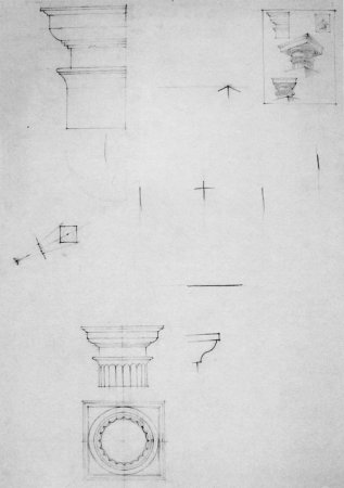 Колонна дорическая рисунок поэтапно