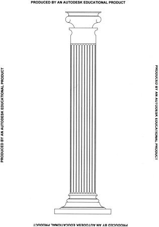 Дорический ордер вектор