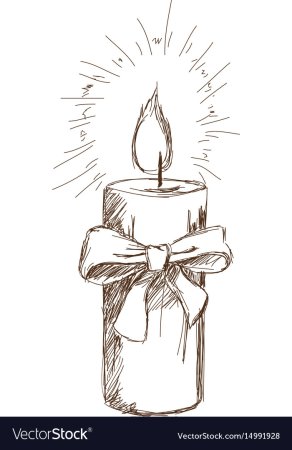 Рисование свечой