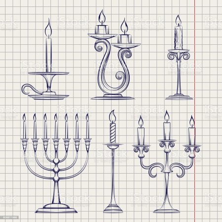 Подсвечник для рисования