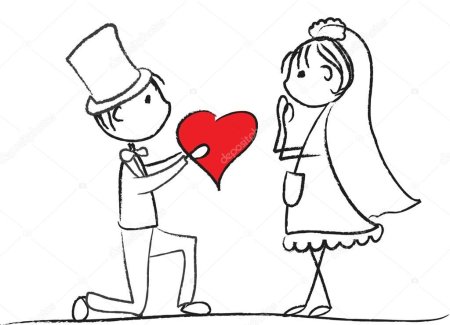 Рисунок на годовщину свадьбы