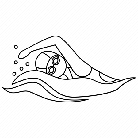 Плавание рисунок