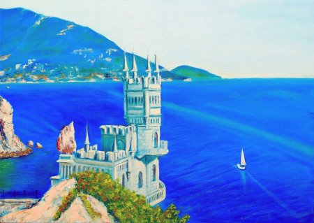 Художник Крыма Ласточкино