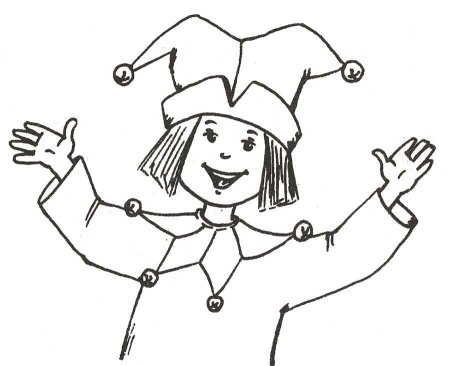 Петрушка раскраска