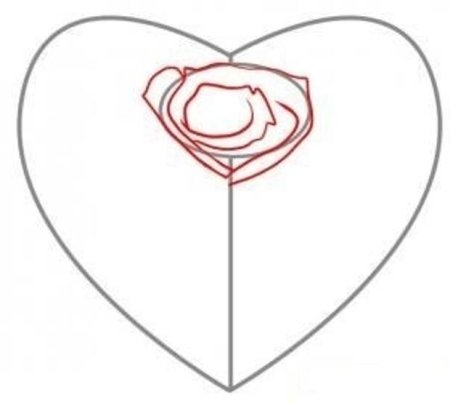 Как нарисовать розу карандашом