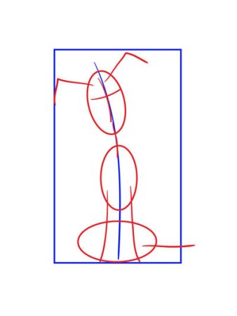 Шарик собака нарисовать