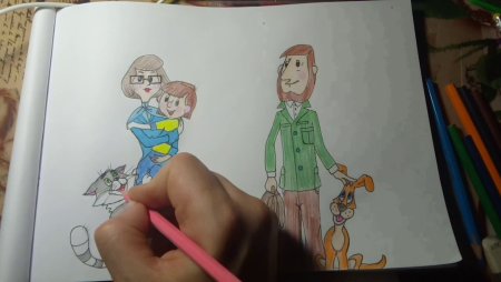 Простоквашино поэтапно шарик