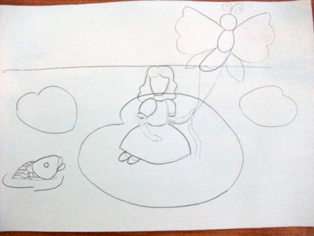 Дюймовочка с мышкой