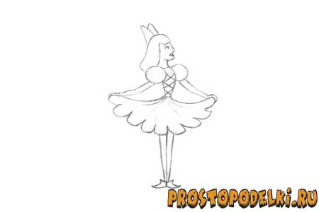 Дюймовочка раскраска для детей