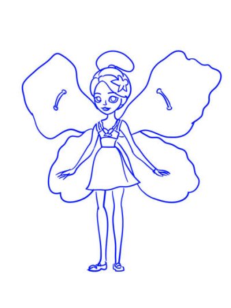 Простые цветы для рисования