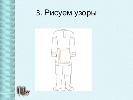 Народный праздничный костюм 5 класс