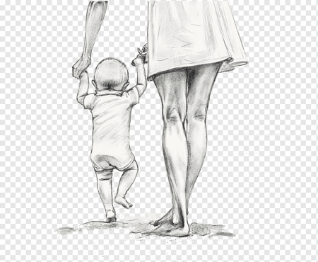 Женщина рисунок для детей