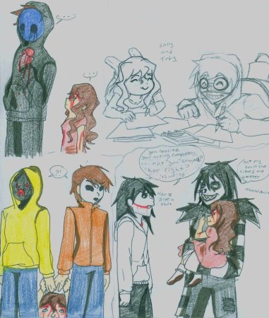 Как нарисовать Джеффа убийцу