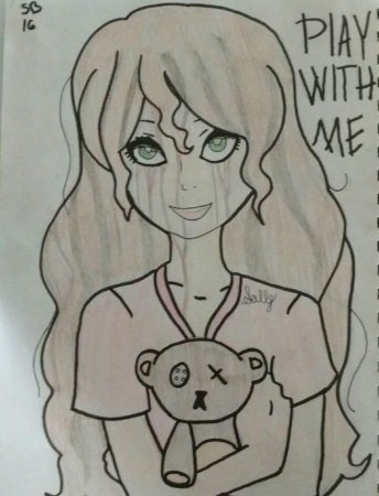 Скетчи крипипаста смеющийся Джек