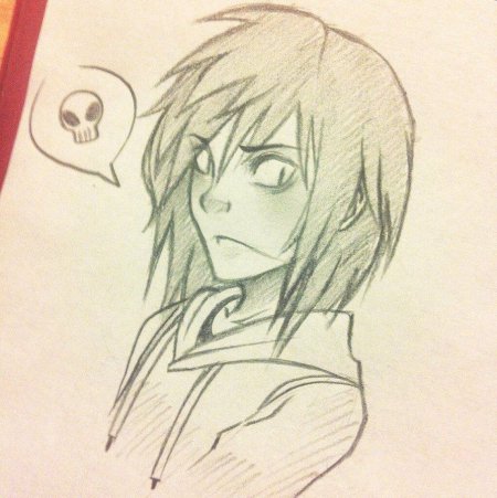 Скетчи крипипаста Джефф