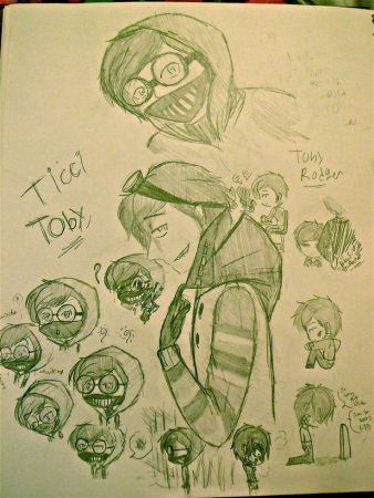 Рисунки крипипасты Джефф