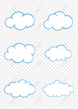 Облако рисунок для детей