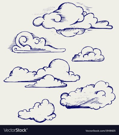 Облака эскиз