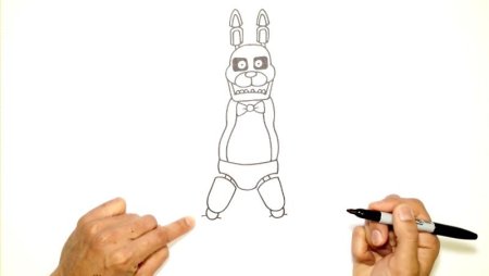 Рисунки для срисовки ФНАФ Фредди