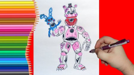Рисование АНИМАТРОНИКОВ