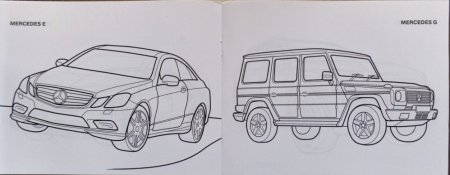 Поэтапный рисунок автомобиля