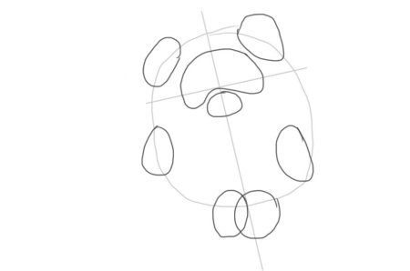 Винни пух нарисовать поэтапно