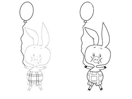 Рисунки для срисовки Винни пух