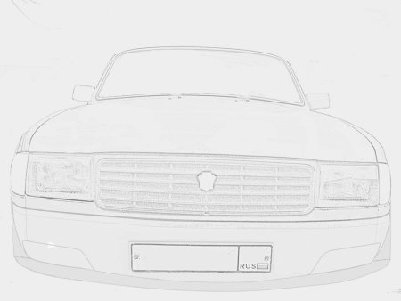 ГАЗ 31029 раскраска