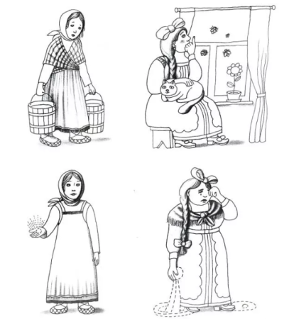 Мороз Иванович рукодельница и Ленивица