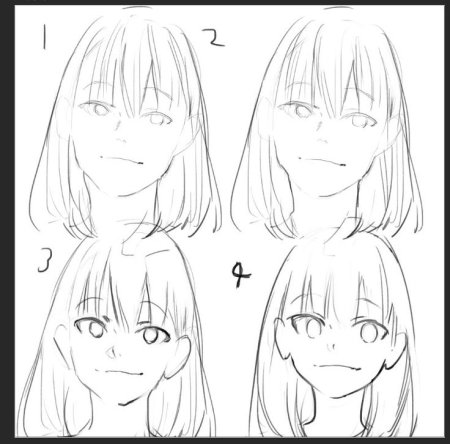 Поэтапное рисование манги