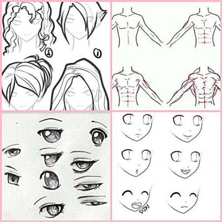 Обучалка рисовать аниме