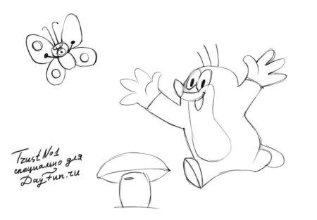 Дюймовочка раскраска