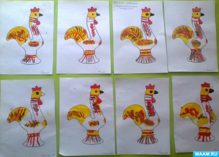Филимоновская игрушка рисование 2 младшая группа